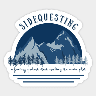 Sidequesting Adventure Art Sticker